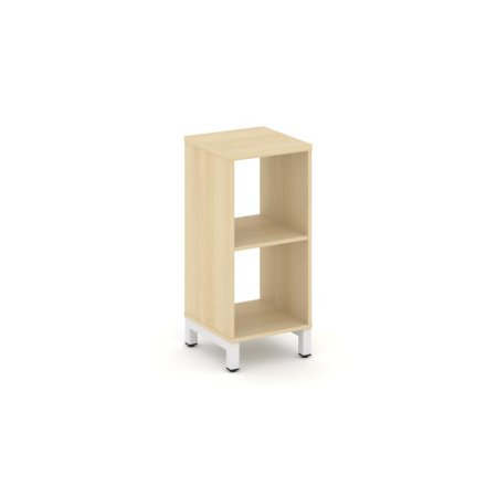 Каркас стеллажа 2 яруса SN.KS-210 (387х400х881) (Акация Лорка/Металл Белый)