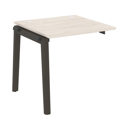 Наборный элемент рабочей станции на деревянных опорах Onix Wood OW.1.NRS-0.8 780x800x750 (Денвер Светлый/Дуб Темный)