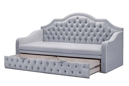 Диван 3-местный раскладной Infiniti  (2240x1000x1200) Серый (Серый)