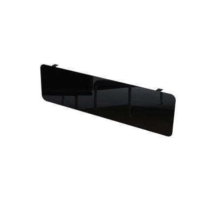 10ЭН.020.1 Экран подстольный HPL (1400x4x300) (Черный глянец металл HPL/Черный)