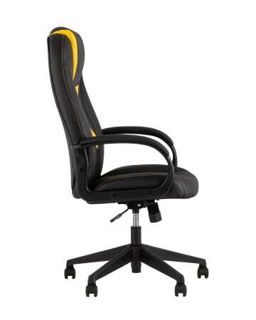 Кресло игровое TopChairs ST-CYBER 8 черный/желтый (Геймерское кресло ST-CYBER 8 желтый) Кресло игровое TopChairs ST-CYBER 8 черный/желтый (Геймерское кресло ST-CYBER 8 желтый)