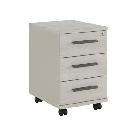 Тумба подкатная с 3 ящиками New Line NLN36330321 406x525x620 (Дуб шамони светлый)