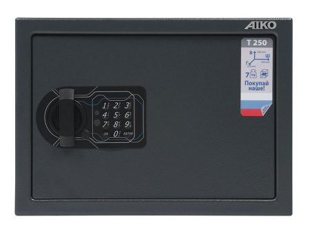 Мебельный сейф AIKO T-250 EL (Графит) Мебельный сейф AIKO T-250 EL (Графит)
