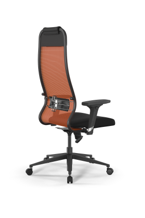 Кресло для руководителя Метта Sit 10 B1-111D - X2+UMF(X1) /Ub00/Wh00/D02P(M09.B11.G19.W02) (Черный | Оранжевый) Кресло для руководителя Метта Sit 10 B1-111D - X2+UMF(X1) /Ub00/Wh00/D02P(M09.B11.G19.W02) (Черный | Оранжевый)