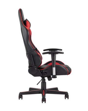 Кресло игровое TopChairs Racer черно-красное (Геймерское кресло Racer черный, красный) Кресло игровое TopChairs Racer черно-красное (Геймерское кресло Racer черный, красный)