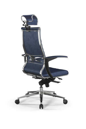 Кресло для руководителя Метта Samurai L2-13U - GoyaLE /Kc31/Wm31/U0mV-mL/H2cV-3D(M06.B32.G11.W03) (Синий) Кресло для руководителя Метта Samurai L2-13U - GoyaLE /Kc31/Wm31/U0mV-mL/H2cV-3D(M06.B32.G11.W03) (Синий)