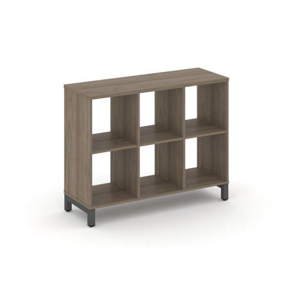 Каркас стеллажа 2 яруса SN.KS-230 (1121х400х881) (Вяз Благородный/Металл Антрацит) Каркас стеллажа 2 яруса SN.KS-230 (1121х400х881) (Вяз Благородный/Металл Антрацит)