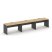 Рабочая станция 1 сторонняя SN-D.ORS-031 (2940х600х750) (Тиквуд Светлый/Антрацит) Рабочая станция 1 сторонняя SN-D.ORS-031 (2940х600х750) (Тиквуд Светлый/Антрацит)