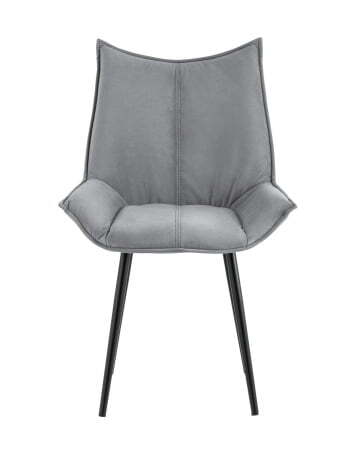 Стул Осло велюр серый (Стул Осло серый)