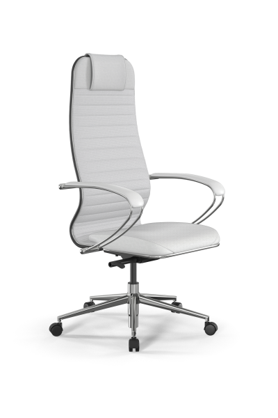 Кресло для руководителя Метта SynchroSit 10 B1-117K - Extra /Um02/Wm12/K1cL(M23.B23.G18.W02) (Белый) Кресло для руководителя Метта SynchroSit 10 B1-117K - Extra /Um02/Wm12/K1cL(M23.B23.G18.W02) (Белый)