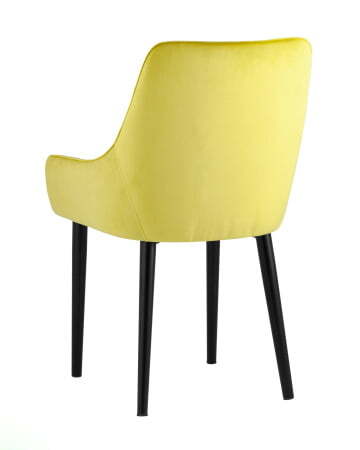 Стул Джоан велюр жёлтый (Стул Джоан желтый) Стул Джоан велюр жёлтый (Стул Джоан желтый)