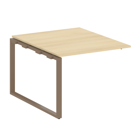 Проходной наборный элемент переговорного стола Metal System Style БО.ППРГ-1 1000x1235x750 (Акация/Мокко металл)