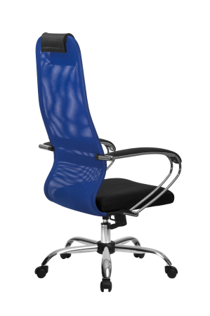 Кресло для руководителя Метта SU-B-8/подл.131/осн.003 (Синий) Кресло для руководителя Метта SU-B-8/подл.131/осн.003 (Синий)