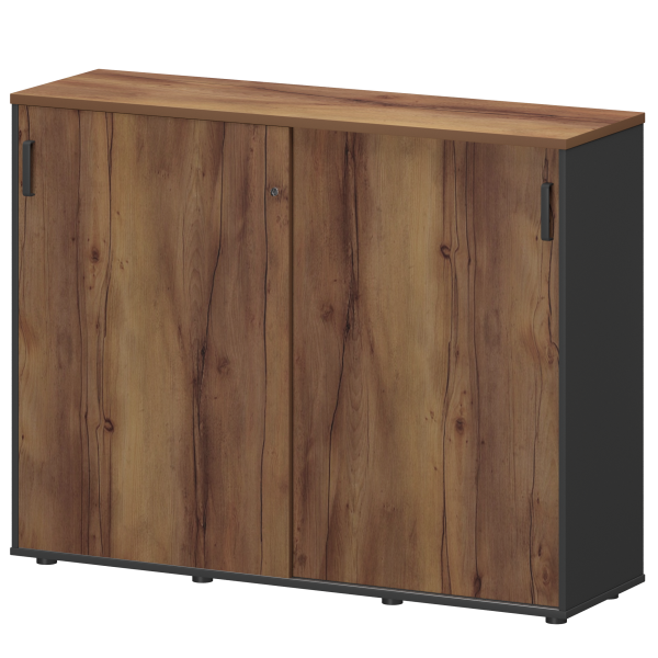 Тумба-купе Смарт СМТ-15.11К Тип2 1496x444x1175 (Графит/Таксония)