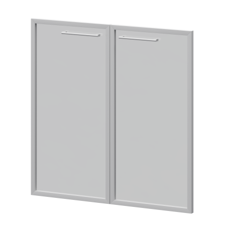 Фасады рамочные стеклянные Кортез KZF-28RS(Б) 784x20x780 (Тонированный)