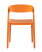 Стул Moris пластик оранжевый (Стул пластиковый Moris оранжевый)