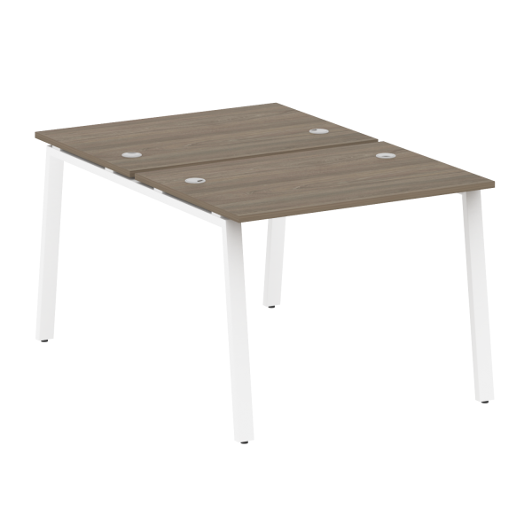 Рабочая станция Metal System Style БА.РАС-СП-2.1 1000x1475x750 (Вяз/Белый металл) Рабочая станция Metal System Style БА.РАС-СП-2.1 1000x1475x750 (Вяз/Белый металл)