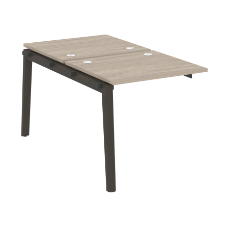 Наборный элемент рабочей станции на деревянных опорах Onix Wood OW.2.NRS-0.7 780x1475x750 (Дуб Аттик/Дуб Темный)