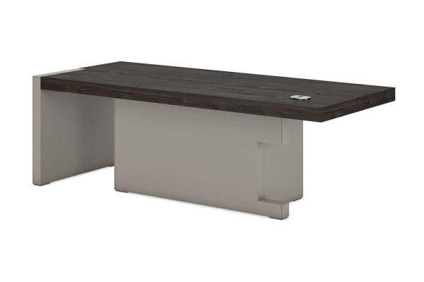 Стол руководителя левый Era JR102SX 2100x1000x793 (Дуб Термо)