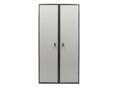 Бухгалтерский шкаф AIKO SL-185/2 (Графит/Светло-серый)