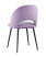 Стул Меган велюр сиреневый (Стул Меган сиреневый)