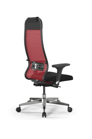 Кресло для руководителя Метта SynchroSit 10 B1-111D - X2+UMF(X1) /Ub00/Wh00/D02P(M23.B22.G18.W03) (Красный | Черный) Кресло для руководителя Метта SynchroSit 10 B1-111D - X2+UMF(X1) /Ub00/Wh00/D02P(M23.B22.G18.W03) (Красный | Черный)