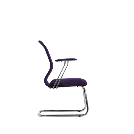 Кресло для руководителя Метта SU-Mr-4(Vivaldi)/подл.078/осн.007 (Сиреневый)