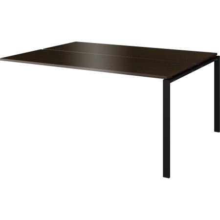 Модуль двойной на 2 рабочих места Арго-М АМБЭ-004 1600x1496x760 (Дуб венге/Антрацит)