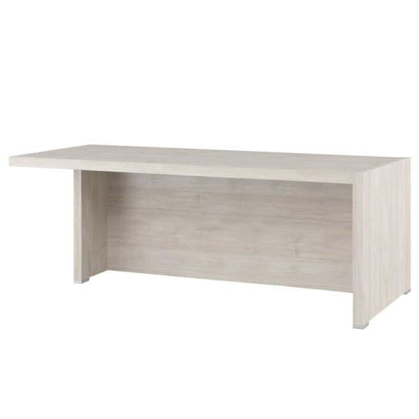 Стол письменный с асимметричными опорами, левый SOL297108 2000x880x750 (Дуб светлый Solid)