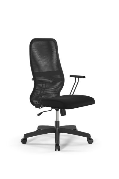 Кресло для руководителя Метта Sit 8 B2-8T - X1+UMF(X1) /Uh00/Wh00/T1bp-b(M09.B02.G15.W01) (Темно-серый | Черный) Кресло для руководителя Метта Sit 8 B2-8T - X1+UMF(X1) /Uh00/Wh00/T1bp-b(M09.B02.G15.W01) (Темно-серый | Черный)