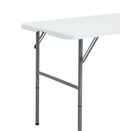 Стол складной чемодан пластиковый Кейт 120 (Стол складной Кейт белый)