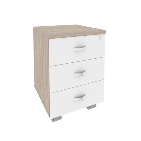 Тумба мобильная Onix O.TM-3 432x460x611 (Дуб Аттик) Тумба мобильная Onix O.TM-3 432x460x611 (Дуб Аттик)