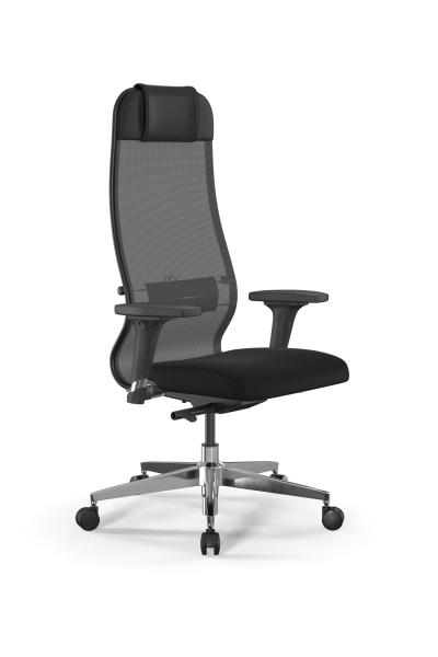 Кресло для руководителя Метта SynchroSit 10 B1-111D - X2+UMF(X1) /Ub00/Wh00/D02P(M23.B22.G18.W03) (Черный) Кресло для руководителя Метта SynchroSit 10 B1-111D - X2+UMF(X1) /Ub00/Wh00/D02P(M23.B22.G18.W03) (Черный)