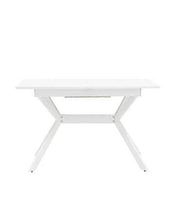 Стол обеденный Орландо раскладной 120-160*80 белый (Стол обеденный Орландо белый)