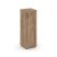 Шкаф средний узкий SN.STU.E-204(R) (400х400х1203) (Антрацит/Тиквуд Светлый)
