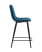 Стул полубарный Джанго велюр синий высота сиденья 60 см (Стул полубарный Джанго синий)