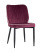 Стул Лоренс велюр бордовый (Стул Лоренс бордовый)