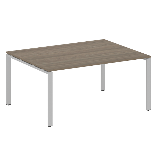 Переговорный стол 1 столешница Metal System Style БП.ПРГ-1.4 1600x1235x750 (Вяз/Серый металл) Переговорный стол 1 столешница Metal System Style БП.ПРГ-1.4 1600x1235x750 (Вяз/Серый металл)