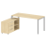 Рабочая станция с опорной тумбой левая Metal System Style БП.РС-СТС-2.4 Л 1700x1520x750 (Дуб Наварра/Серый металл) Рабочая станция с опорной тумбой левая Metal System Style БП.РС-СТС-2.4 Л 1700x1520x750 (Дуб Наварра/Серый металл)