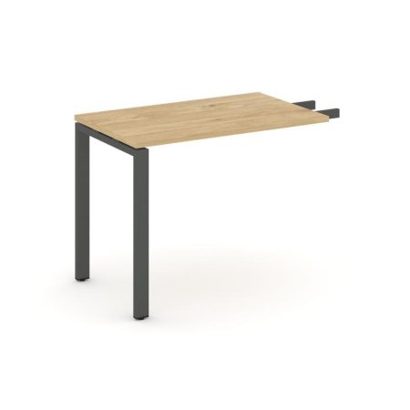 Брифинг-приставка SN-6P.BR-001 (580х600х750) (Тиквуд Светлый/Металл Антрацит)