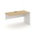 Стол-приставка к опорным элементам SN-D.OPRS-022(L) (1180х800х750) (Тиквуд Светлый/Белый) Стол-приставка к опорным элементам SN-D.OPRS-022(L) (1180х800х750) (Тиквуд Светлый/Белый)