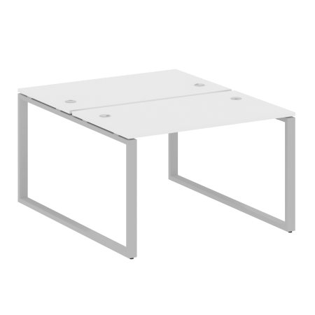 Рабочая станция Metal System Style БО.РАС-СП-2.2 1200x1475x750 (Белый/Серый металл)