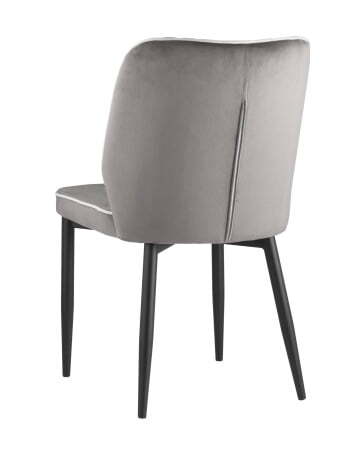 Стул Лоренс велюр антрацитовый (Стул Лоренс антрацитовый)
