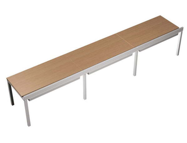 Рабочая станция с Prosystem Profiquadro КВ 0108-3 БВ 4200x800x750 (Белый премиум / Вишня скандинавскаяСерый)