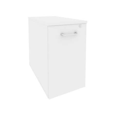 Тумба низкая выдвижная приставная/опорная Onix O.VTPO-1.8 432x800x750 (Белый Бриллиант)