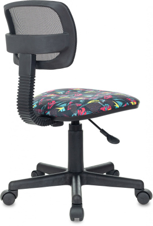 Кресло детское CH-299 черный TW-01 сиденье мультиколор геометрия сетка/ткань крестов. пластик (Мультиколор)