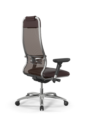 Кресло для руководителя Метта Samurai L1-2D - TS+Infinity /Uc00/Wm06/D13P(M26.B31.G20.W03) (Темно-коричневый) Кресло для руководителя Метта Samurai L1-2D - TS+Infinity /Uc00/Wm06/D13P(M26.B31.G20.W03) (Темно-коричневый)