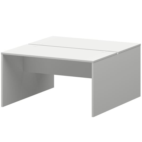 Бенч двойной Смарт СМСР25-2.14.73 1400x1496x750 (Белый)