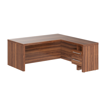Стол руководителя Zenn ZCT 1819HR 1800x1900x745 (Орех Даллас)
