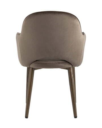 Стул Венера Хани велюр коричневый ножки дерево (Стул Венера Хани коричневый) Стул Венера Хани велюр коричневый ножки дерево (Стул Венера Хани коричневый)